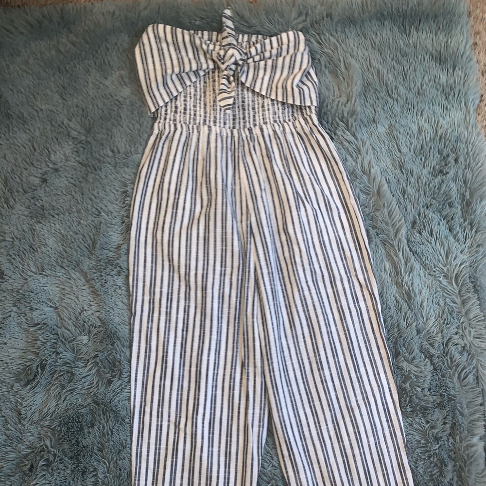 Aerie long pant romper!